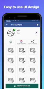 اسکرین شات 2 برنامه Stickers Maker