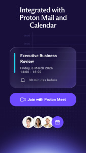 اسکرین شات 7 برنامه Proton Meet: Secure Meetings