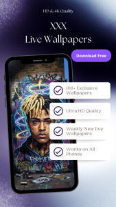 اسکرین شات 3 برنامه XXXTentacion Wallpaper 4K HD