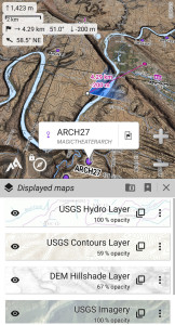اسکرین شات 2 برنامه AlpineQuest Explorer Lite