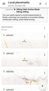 اسکرین شات 6 برنامه AlpineQuest Explorer Lite