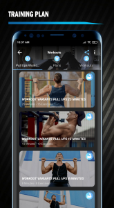اسکرین شات 5 برنامه Pull Ups Workout - Be Stronger