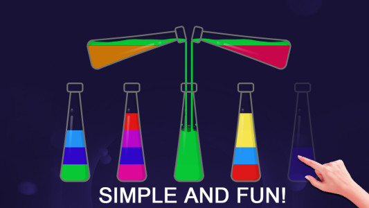 اسکرین شات 2 بازی Color Sort Puzzle-Puzzle Game