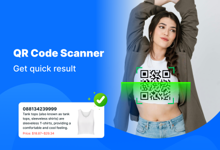 اسکرین شات 1 برنامه QR Scanner, Scan All Barcode