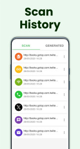 اسکرین شات 8 برنامه QR Code Scanner & QR Reader