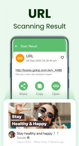 اسکرین شات 5 برنامه QR Code Scanner & QR Reader