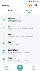 اسکرین شات 3 برنامه QR Code Scanner: Read Barcode