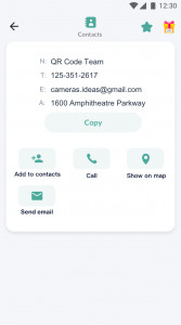 اسکرین شات 4 برنامه QR Code Scanner: Read Barcode