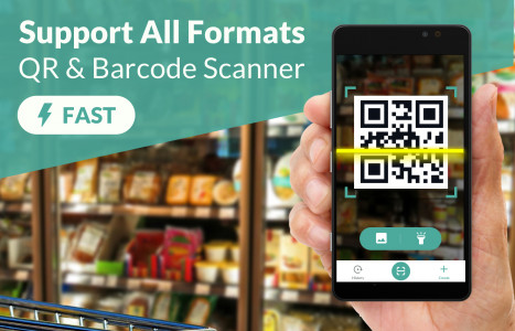 اسکرین شات 1 برنامه QR Code Scanner: Read Barcode