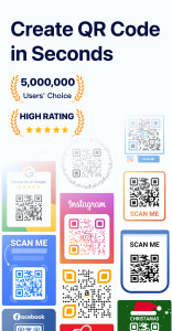 اسکرین شات 1 برنامه QR Code Generator - QRHyper
