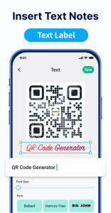 اسکرین شات 5 برنامه QR Code Generator - QRHyper