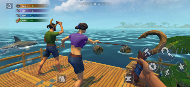 اسکرین شات 5 بازی Raft® Multiplayer: Survival