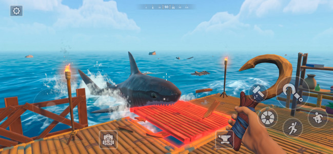 اسکرین شات 1 بازی Raft® Multiplayer: Survival