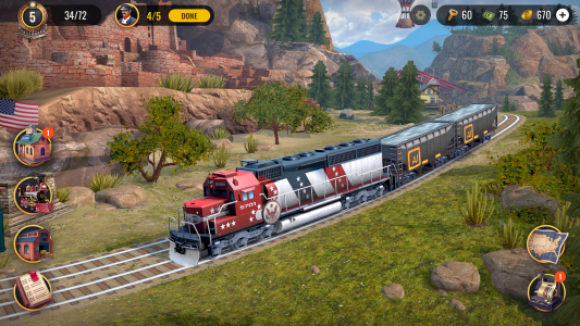 اسکرین شات 6 بازی Railroad Empire: Train Game