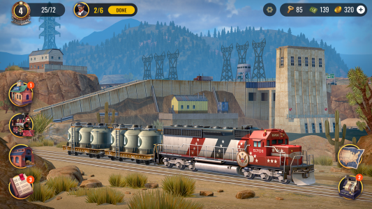 اسکرین شات 2 بازی Railroad Empire: Train Game