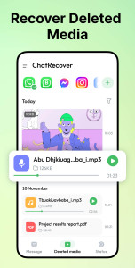 اسکرین شات 4 برنامه Recover Deleted Messages