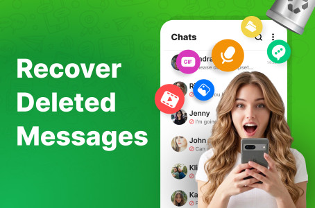 اسکرین شات 1 برنامه Recover Deleted Messages