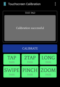 اسکرین شات 6 برنامه Touchscreen Calibration
