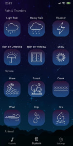 اسکرین شات 7 برنامه Sleep Sounds - sleep melodies