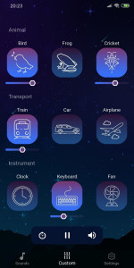 اسکرین شات 8 برنامه Sleep Sounds - sleep melodies