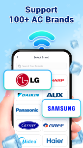 اسکرین شات 3 برنامه Universal AC remote control