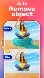 اسکرین شات 4 برنامه Eraser: Remove unwanted object