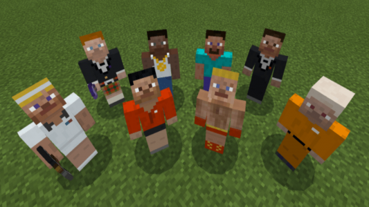 اسکرین شات 5 برنامه Human Mod MCPE