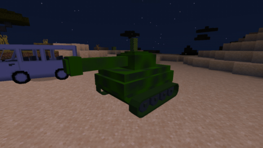 اسکرین شات 3 برنامه MCPE Simple Vehicles Car Mod