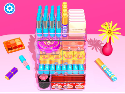 اسکرین شات 8 بازی Makeup Organizing: Girl Games