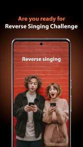 اسکرین شات 1 برنامه Reverse Audio: Reverse Singing