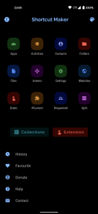 اسکرین شات 2 برنامه Shortcut Maker