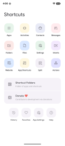 اسکرین شات 1 برنامه Shortcut Maker