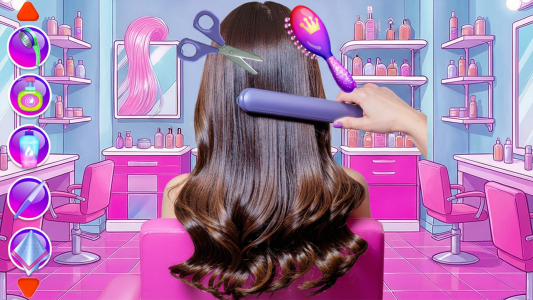 اسکرین شات 3 برنامه Hair Salon and Dress Up Girl