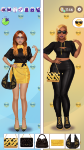 اسکرین شات 3 بازی Emoji Dress Up Game