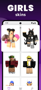 اسکرین شات 6 برنامه Skins & Avatars Clothes Maker