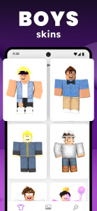 اسکرین شات 8 برنامه Skins & Avatars Clothes Maker