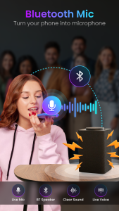 اسکرین شات 1 برنامه Announcement Bluetooth Mic