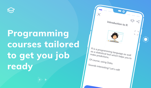 اسکرین شات 1 برنامه Learn R Programming