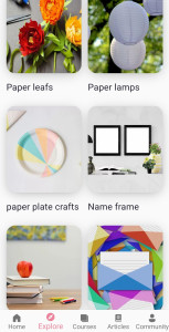 اسکرین شات 5 برنامه Paper Crafts & Origami