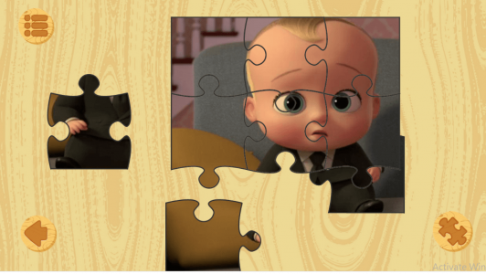 اسکرین شات 3 بازی پازل بچه رییس شیطون