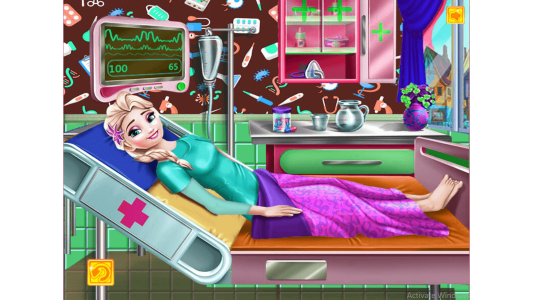 اسکرین شات 4 بازی بازی دخترانه اورژانس السا