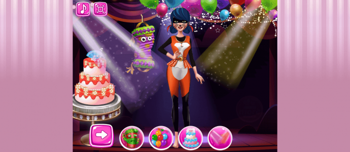 اسکرین شات 6 بازی بازی دخترانه نقاشی صورت دختر کفشدوزکی