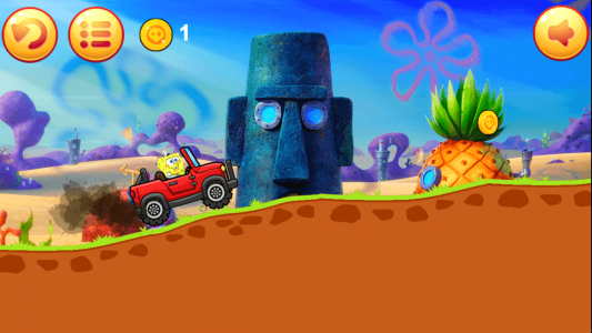 اسکرین شات 1 بازی بازی ماشین سواری باب اسفنجی