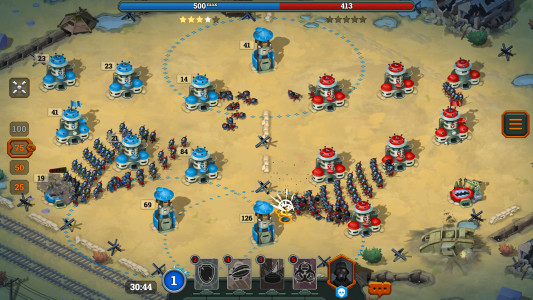 اسکرین شات 7 بازی Bunker Wars: WW1 RTS Game