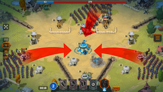 اسکرین شات 1 بازی Bunker Wars: WW1 RTS Game