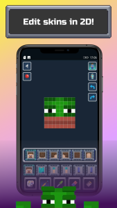 اسکرین شات 5 برنامه Skin Maker for Minecraft