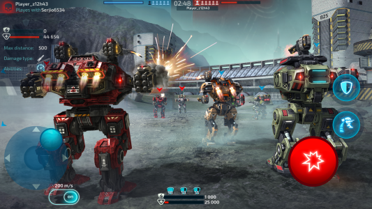 اسکرین شات 5 بازی Robot Warfare: PvP Mech Battle