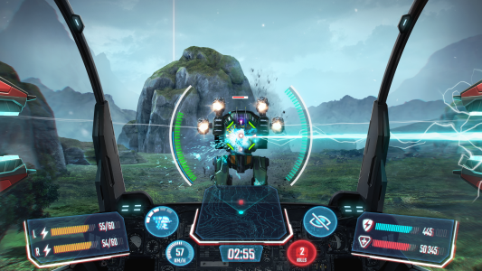 اسکرین شات 1 بازی Robot Warfare: PvP Mech Battle