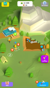 اسکرین شات 1 بازی Idle Digging Adventure Game