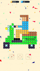 اسکرین شات 3 بازی Cubes Art - Assemble object un